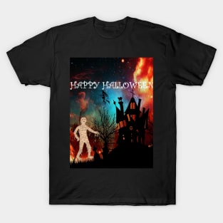 Halloween creepy mummy T-Shirt